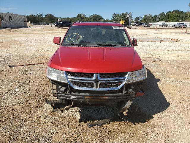 3C4PDCDG5FT565349 - 2015 DODGE JOURNEY LIMITED RED photo 5