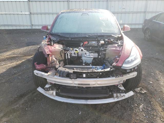 5YJ3E1EA2KF314534 - 2019 TESLA MODEL 3 红色 照片 5
