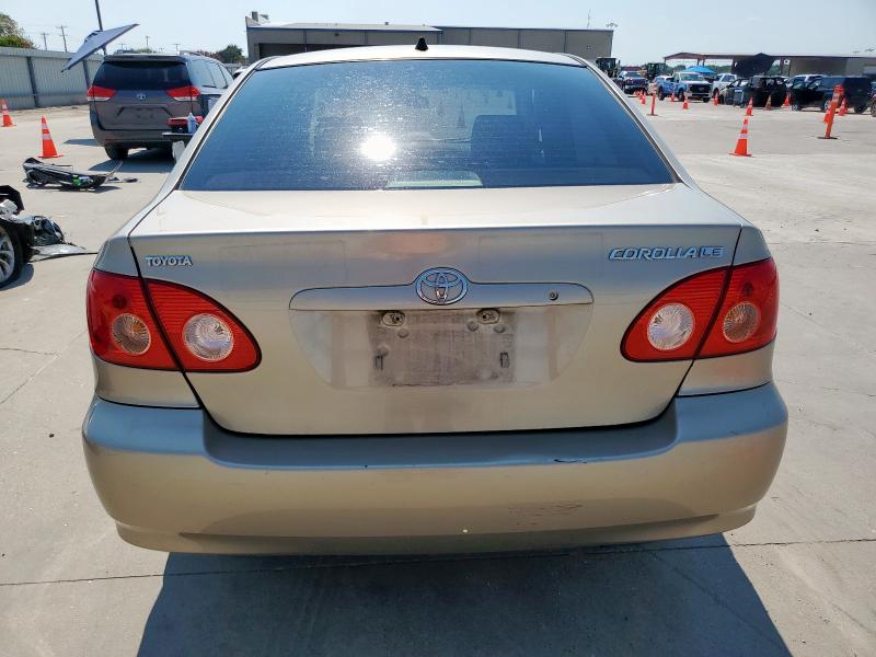 1NXBR32E38Z986987 - 2008 TOYOTA COROLLA CE GOLD photo 6