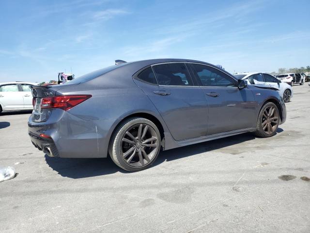 19UUB2F64JA001281 - 2018 ACURA TLX TECH+A ნაცრისფერი ფოტო 3