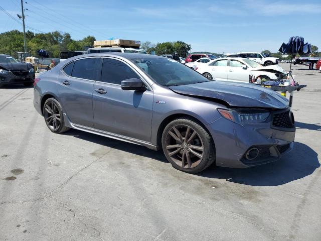 19UUB2F64JA001281 - 2018 ACURA TLX TECH+A ნაცრისფერი ფოტო 4