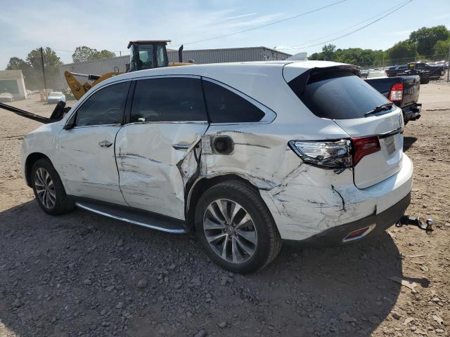 5FRYD4H26EB017171 - 2014 ACURA MDX WHITE photo 2