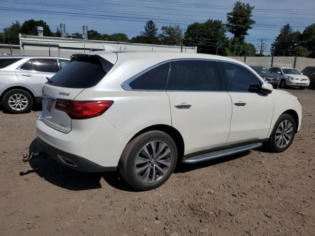 5FRYD4H26EB017171 - 2014 ACURA MDX WHITE photo 3
