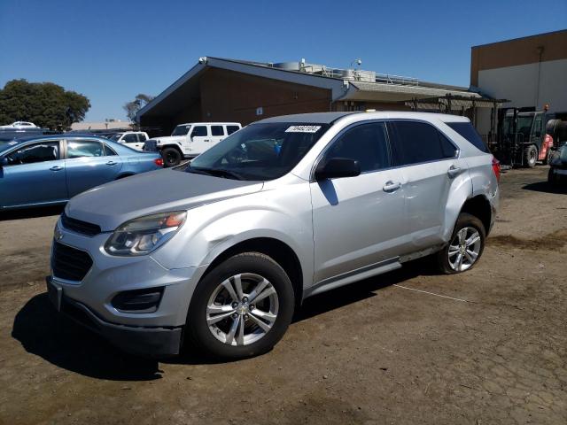 2GNALBEK7H1582008 - 2017 CHEVROLET EQUINOX LS SILVER photo 1