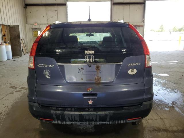 JHLRM4H77CC003939 - 2012 HONDA CR-V EXL BLUE photo 6
