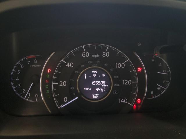 JHLRM4H77CC003939 - 2012 HONDA CR-V EXL BLUE photo 9