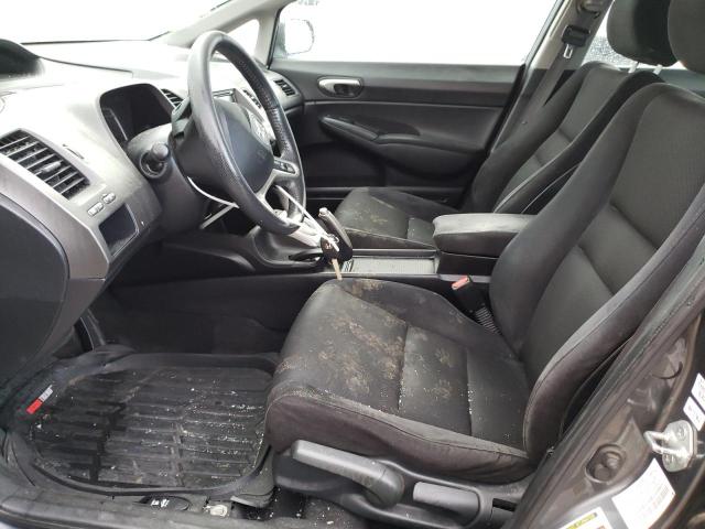 2HGFA1F64AH564869 - 2010 HONDA CIVIC LX-S ნაცრისფერი ფოტო 7