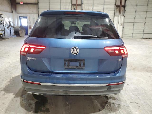 3VV3B7AX1JM028854 - 2018 VOLKSWAGEN TIGUAN SE BLUE photo 6