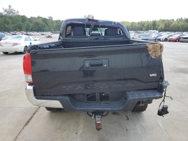 5TFCZ5AN0HX104615 - 2017 TOYOTA TACOMA DOUBLE CAB BLACK photo 6