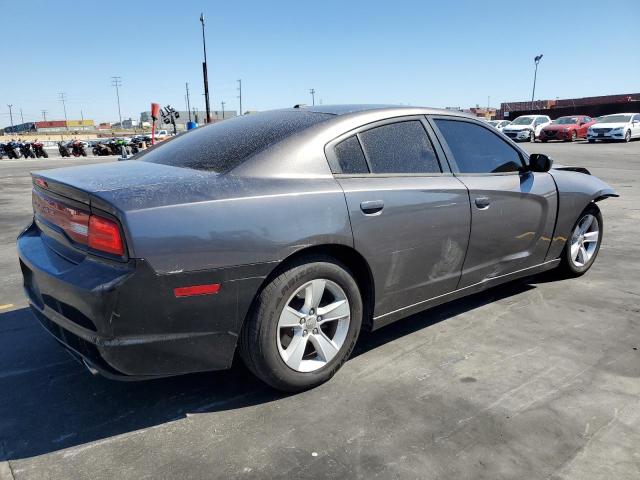 2C3CDXBG6EH308205 - 2014 DODGE CHARGER SE GRAY photo 3