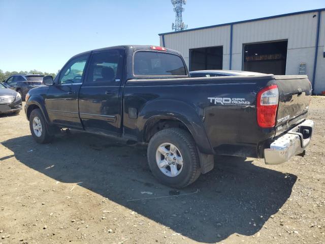 5TBDT44185S480255 - 2005 TOYOTA TUNDRA DOUBLE CAB SR5 BLACK photo 2
