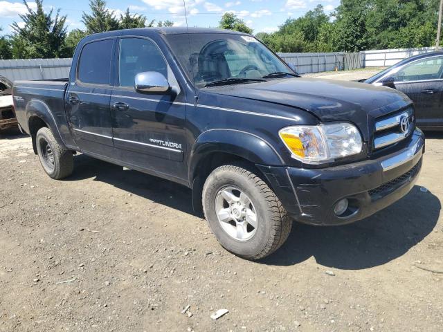 5TBDT44185S480255 - 2005 TOYOTA TUNDRA DOUBLE CAB SR5 BLACK photo 4