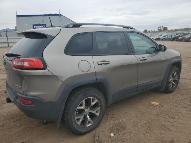 1C4PJMBS6HW597505 - 2017 JEEP CHEROKEE TRAILHAWK TAN photo 3