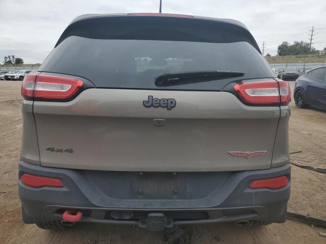 1C4PJMBS6HW597505 - 2017 JEEP CHEROKEE TRAILHAWK TAN photo 6