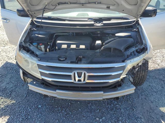 5FNRL5H68BB035135 - 2011 HONDA ODYSSEY EXL GRAY photo 12