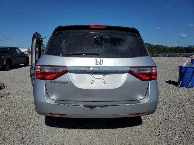 5FNRL5H68BB035135 - 2011 HONDA ODYSSEY EXL GRAY photo 6