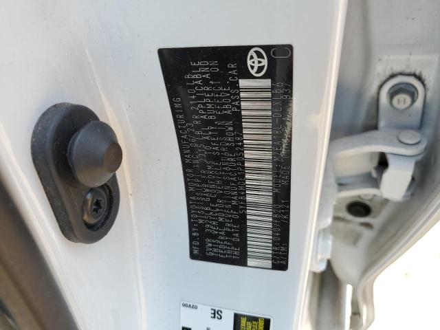 5YFB4MDE1PP052487 - 2023 TOYOTA COROLLA LE Белый фото 12