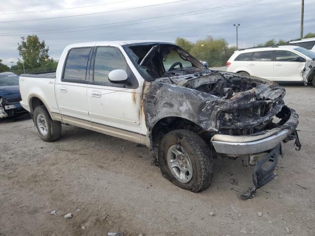 1FTRW08L81KE40946 - 2001 FORD F150 SUPERCREW WHITE photo 4