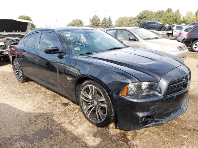 2C3CDXGJ7DH683636 - 2013 DODGE CHARGER SUPER BEE BLACK photo 4