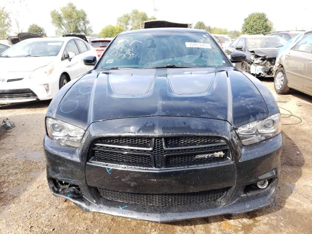 2C3CDXGJ7DH683636 - 2013 DODGE CHARGER SUPER BEE BLACK photo 5