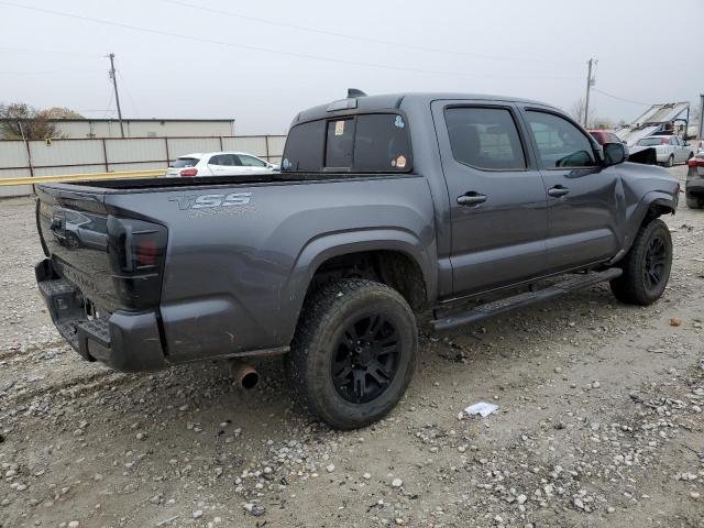 3TYAX5GN3MT031877 - 2021 TOYOTA TACOMA DOUBLE CAB 灰色 照片 3