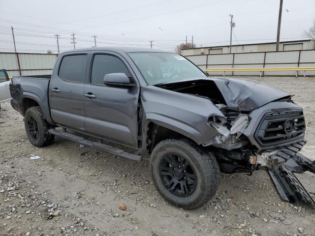 3TYAX5GN3MT031877 - 2021 TOYOTA TACOMA DOUBLE CAB GRAY photo 4