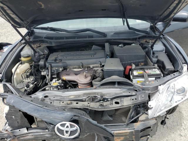 4T1BE46K38U787648 - 2008 TOYOTA CAMRY CE BLACK photo 11