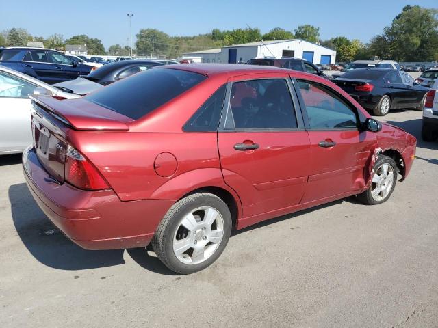 1FAFP34N95W271761 - 2005 FORD FOCUS ZX4 RED photo 3