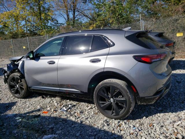 LRBFZNR48MD138112 - 2021 BUICK ENVISION ESSENCE GRAY photo 2