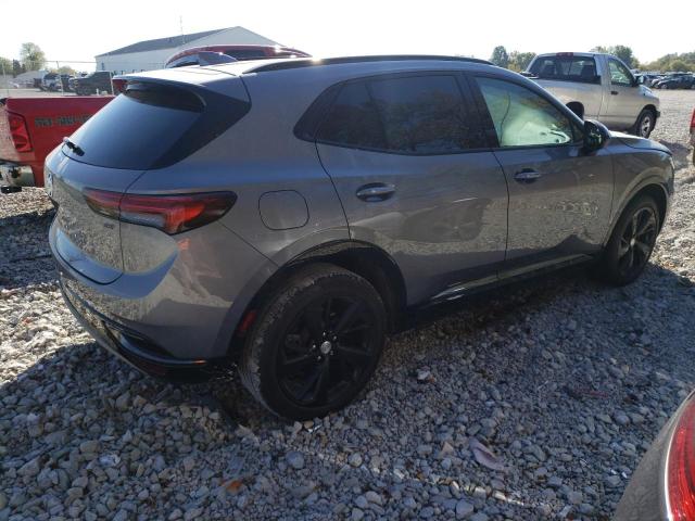 LRBFZNR48MD138112 - 2021 BUICK ENVISION ESSENCE GRAY photo 3