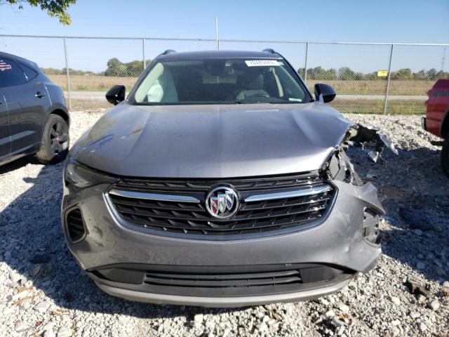 LRBFZNR48MD138112 - 2021 BUICK ENVISION ESSENCE GRAY photo 5