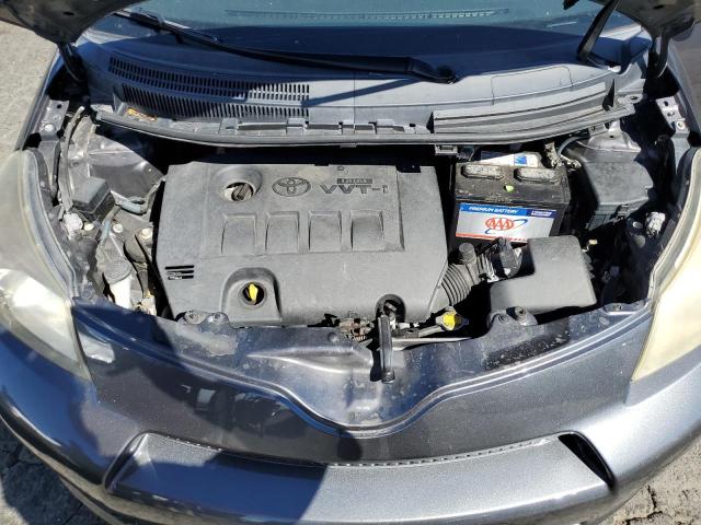 JTKKUPB49D1036882 - 2013 TOYOTA SCION XD GRAY photo 11