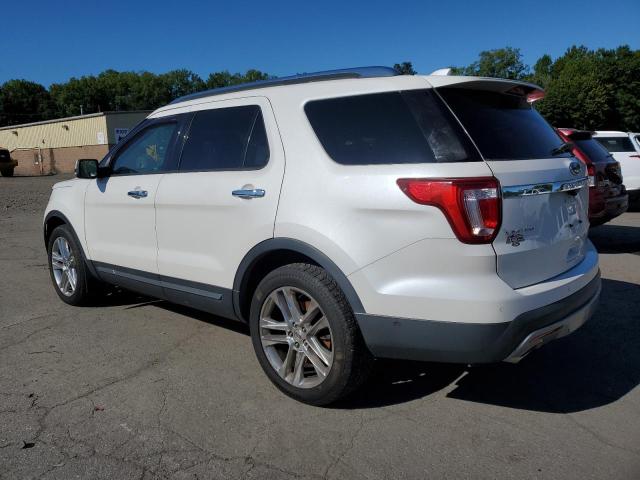 1FM5K8FH3GGA22048 - 2016 FORD EXPLORER LIMITED WHITE photo 2