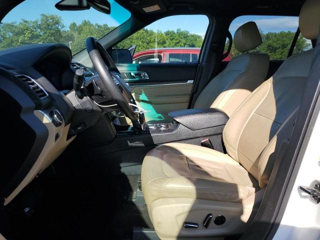 1FM5K8FH3GGA22048 - 2016 FORD EXPLORER LIMITED WHITE photo 7