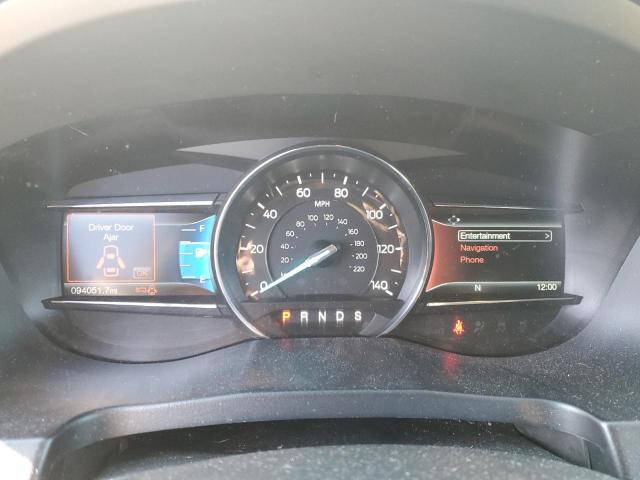 1FM5K8FH3GGA22048 - 2016 FORD EXPLORER LIMITED WHITE photo 9