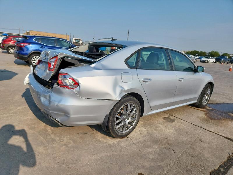 1VWAS7A35EC070080 - 2014 VOLKSWAGEN PASSAT S SILVER photo 3