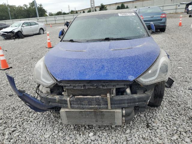 KMHTC6AE7EU202380 - 2014 HYUNDAI VELOSTER TURBO 蓝色 照片 5