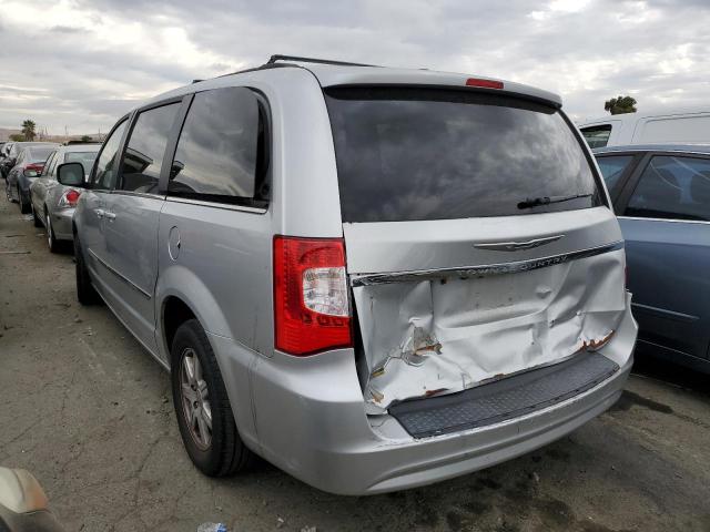 2C4RC1BG5CR423584 - 2012 CHRYSLER TOWN & COU TOURING SILVER photo 2