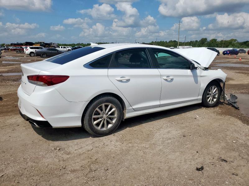 5NPE24AF8KH731338 - 2019 HYUNDAI SONATA SE WHITE photo 3