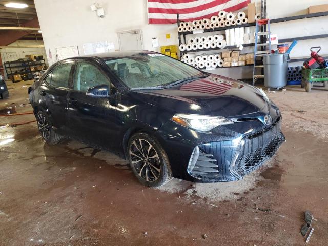 2T1BURHE0KC166190 - 2019 TOYOTA COROLLA L 蓝色 照片 4