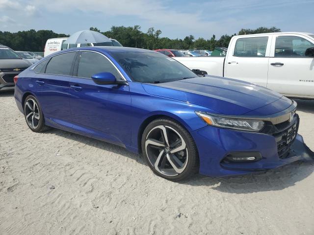 1HGCV2E36KA032267 - 2019 HONDA ACCORD SPORT Mavi fotoğraf 4