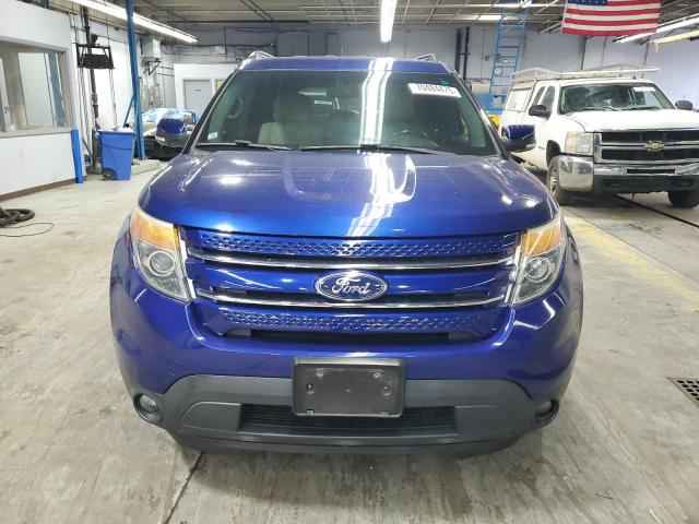 1FM5K7F94FGC33633 - 2015 FORD EXPLORER LIMITED BLUE photo 5