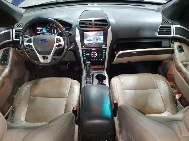 1FM5K7F94FGC33633 - 2015 FORD EXPLORER LIMITED BLUE photo 8