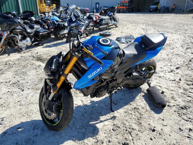 JS1C533B3N7102026 - 2022 SUZUKI GSX-S750 M BLUE photo 2