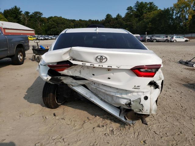 4T1C11BK9NU066587 - 2022 TOYOTA CAMRY LE WHITE photo 6