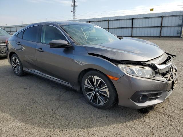 JHMFC1F38JX004202 - 2018 HONDA CIVIC EX GRAY photo 4