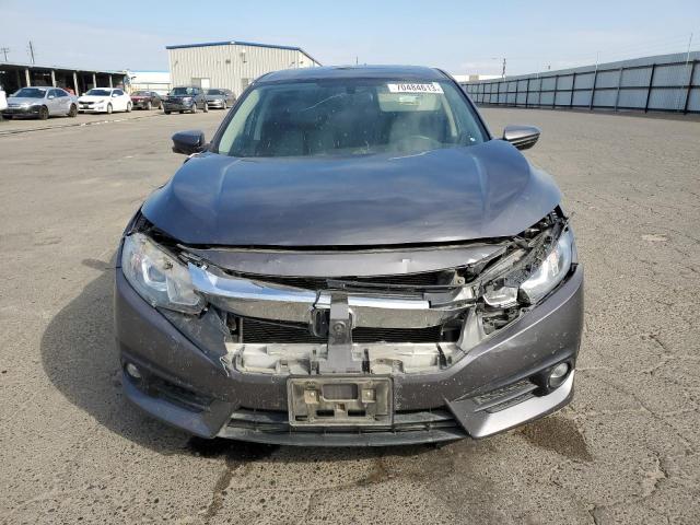 JHMFC1F38JX004202 - 2018 HONDA CIVIC EX GRAY photo 5