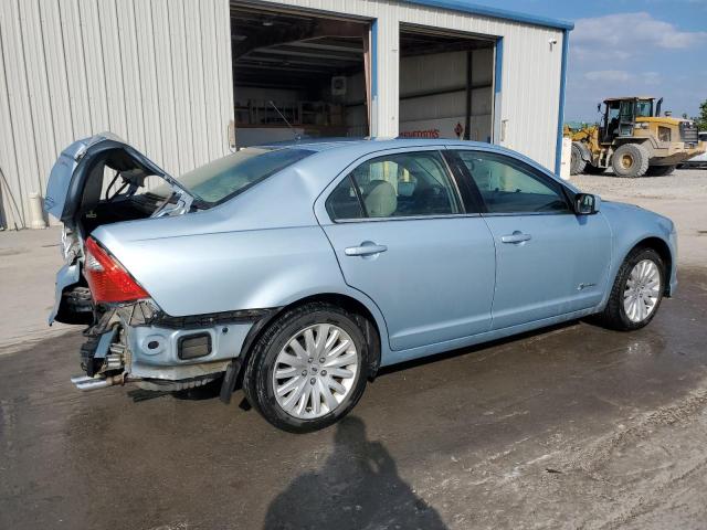 3FADP0L3XAR412601 - 2010 FORD FUSION HYBRID TEAL photo 3