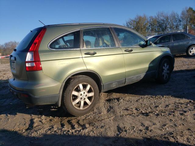 5J6RE48327L011650 - 2007 HONDA CR-V LX GREEN photo 3