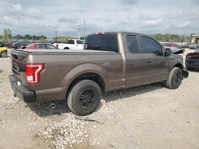 1FTEX1C89GKE00713 - 2016 FORD F150 SUPER CAB TAN photo 3